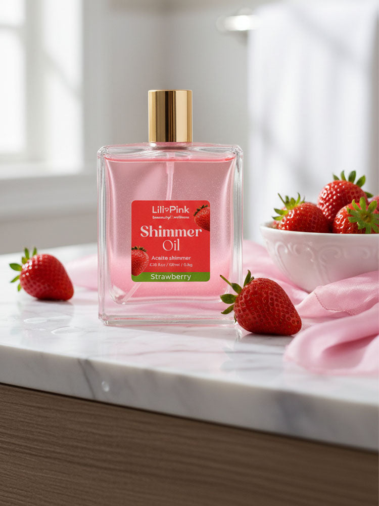 SHIMMER OIL STRAWBERRY 100ML