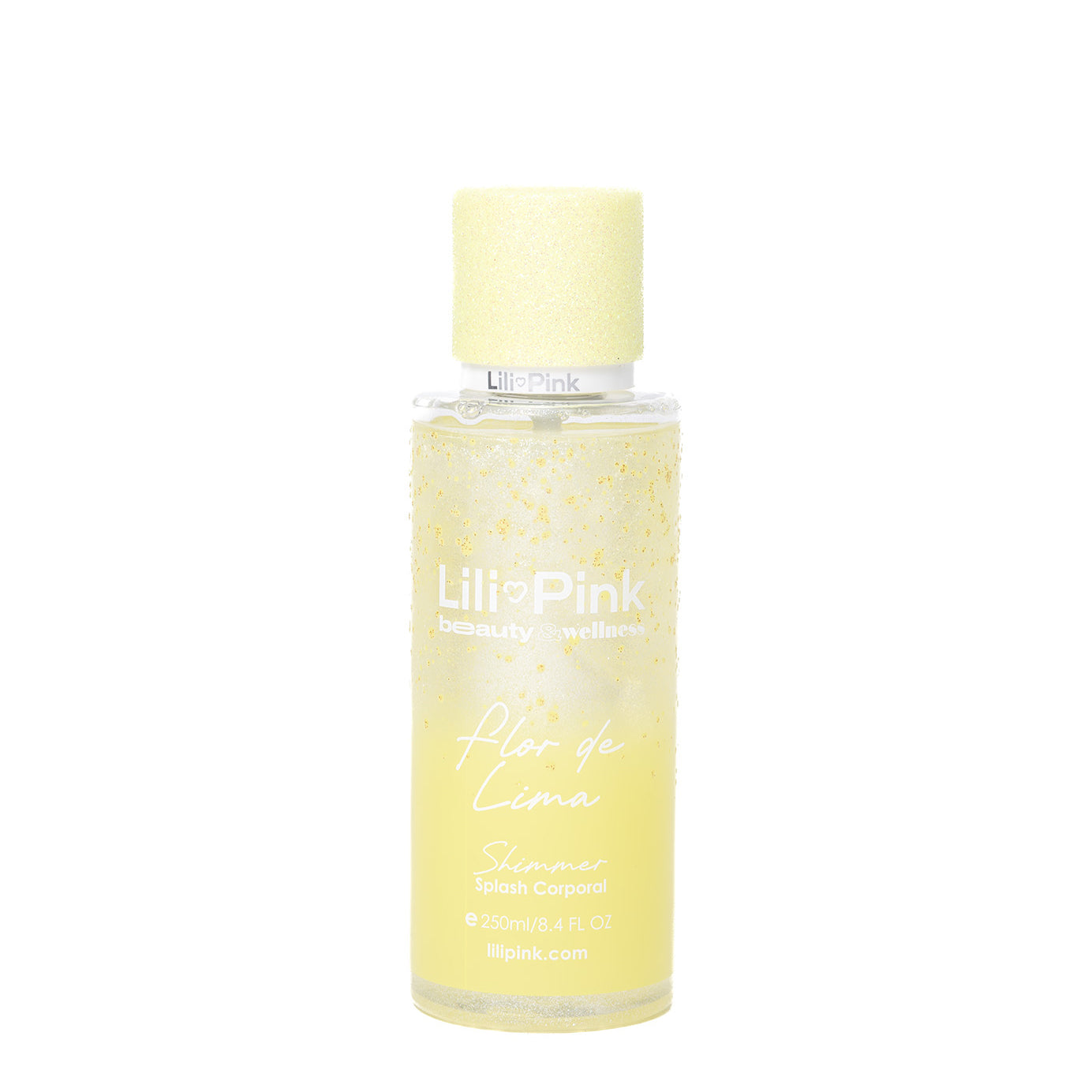 SPLASH CON SHIMMER CORPORAL FLOR DE LIMA 250ML