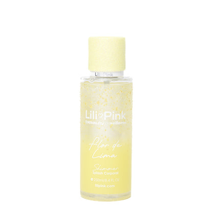 SPLASH CON SHIMMER CORPORAL FLOR DE LIMA 250ML