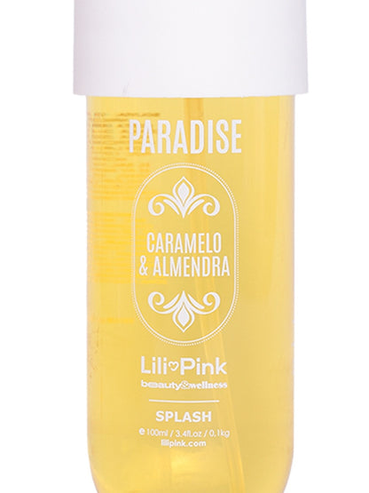 SPLASH PARADISE CARAMELO & ALMENDRAS 100ML