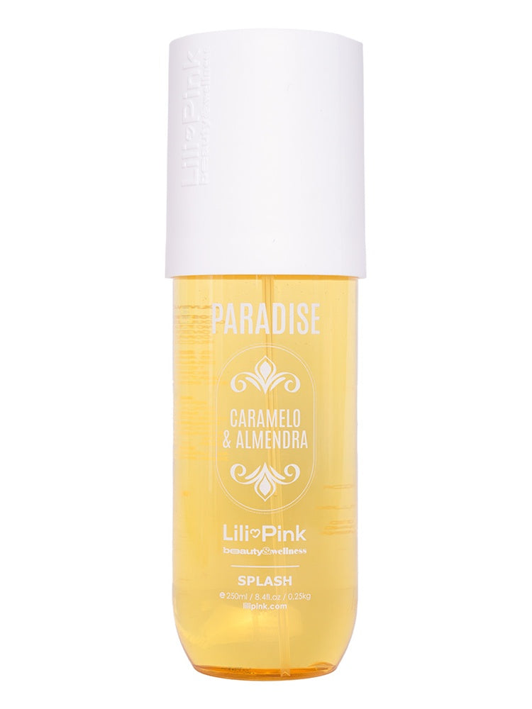 SPLASH PARADISE CARAMELO & ALMENDRAS 250ML