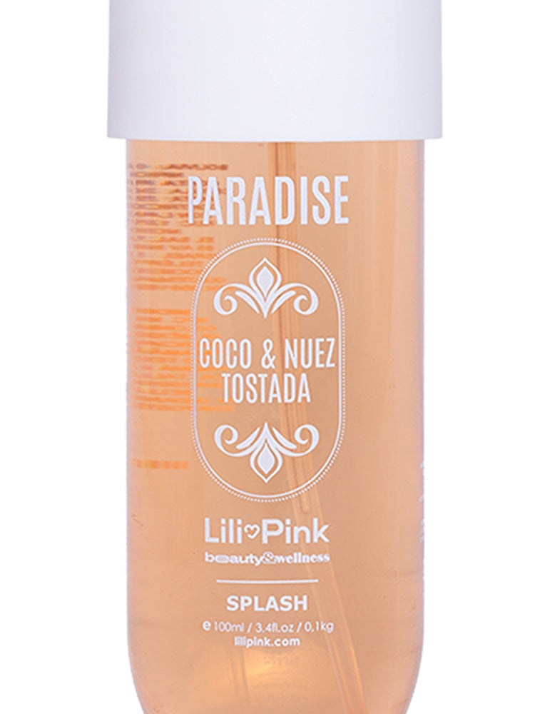 SPLASH PARADISE COCO &NUEZ TOSTADA  100ML