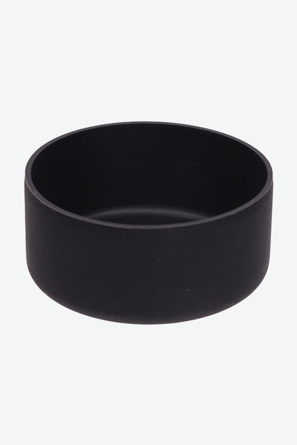 TERMO DE ACERO INOXIDABLE CON SOPORTEPARA CELULAR 2 EN 1 NEGRO 950ML