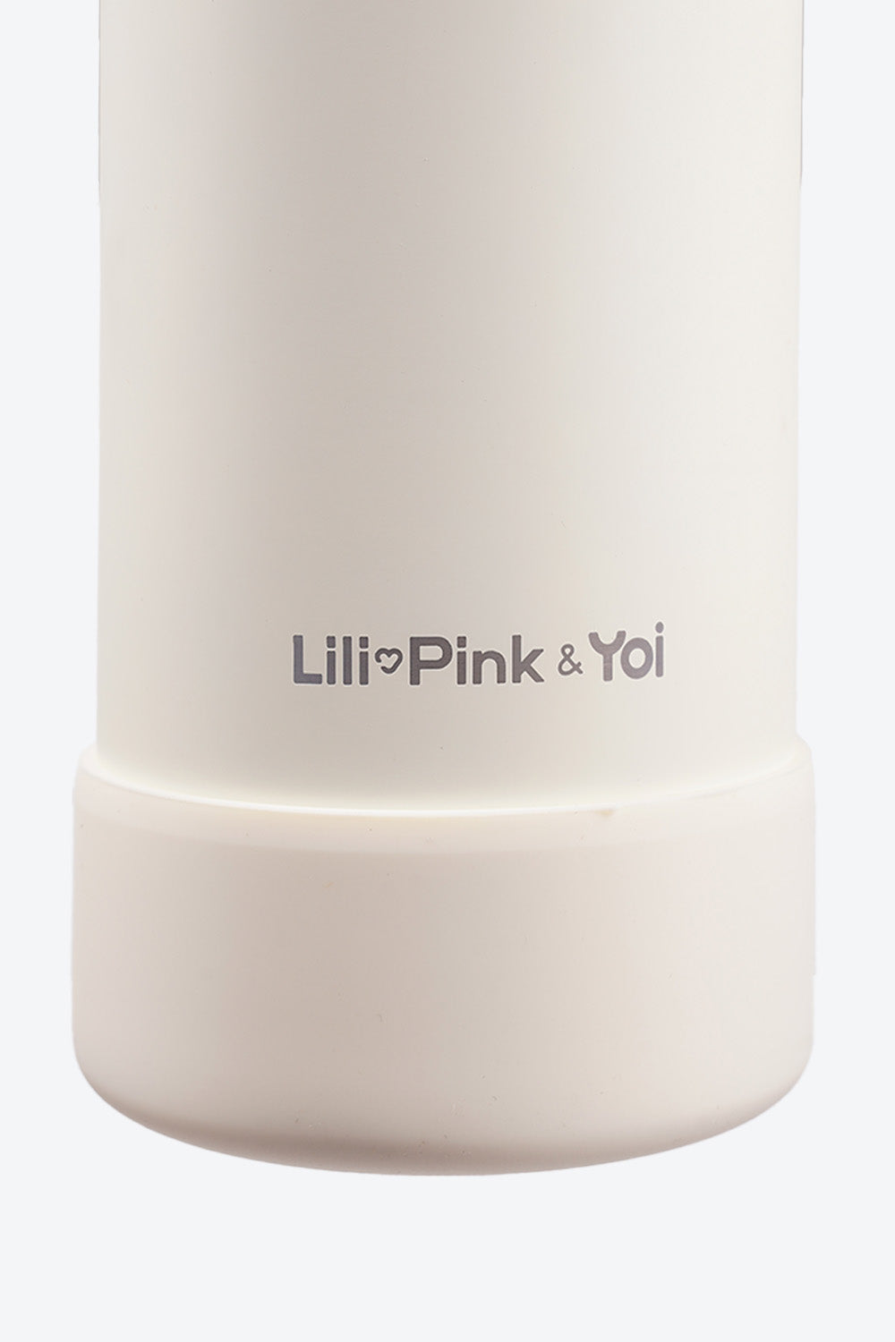 TERMO DE ACERO INOXIDABLE CON SOPORTE PARA CELULAR 2 EN 1 BLANCO 950ML