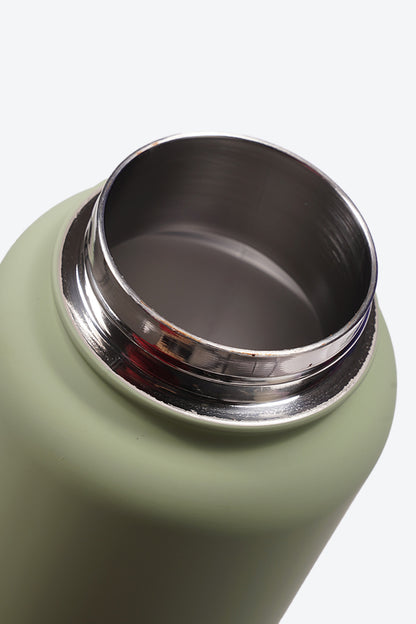 TERMO DE ACERO INOXIDABLE CON SOPORTEPARA CELULAR 2 EN 1 VERDE 950ML