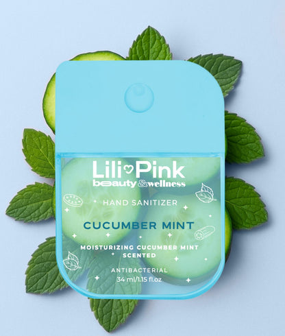 POCKET HAND SANITIZER FLAVOR CUCUMBER MINT