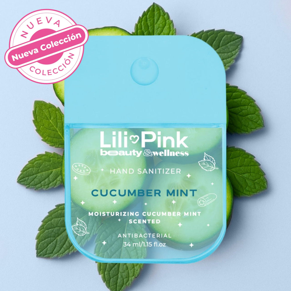 POCKET HAND SANITIZER FLAVOR CUCUMBER MINT 34 Belleza