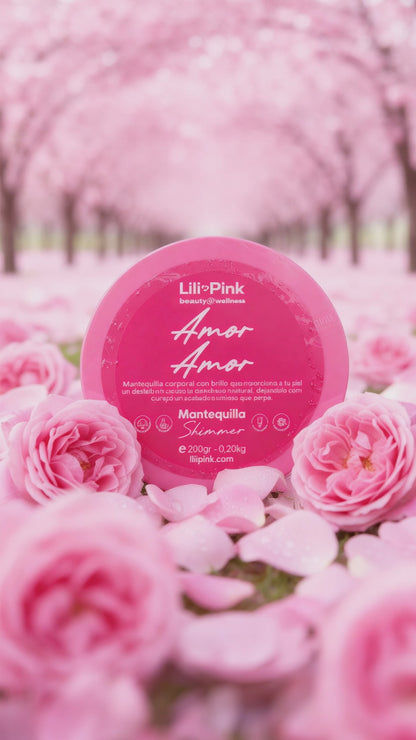 MANTEQUILLA SHIMMER AMOR AMOR 200GR