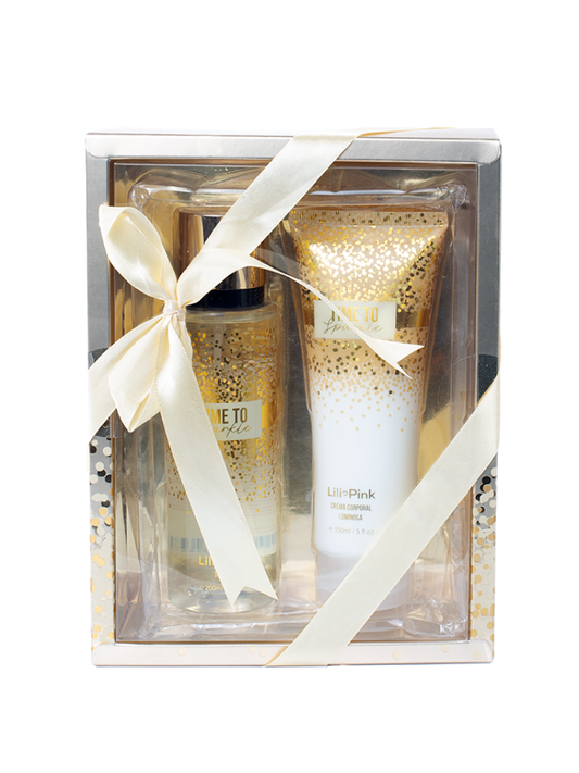 Crema Corporal Luminosa 150 Ml+Splash 200Ml Time To Sparkle Belleza